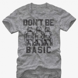 shirt that says basic